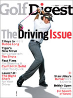 Cover of the July 2012 issue of Golf Digest